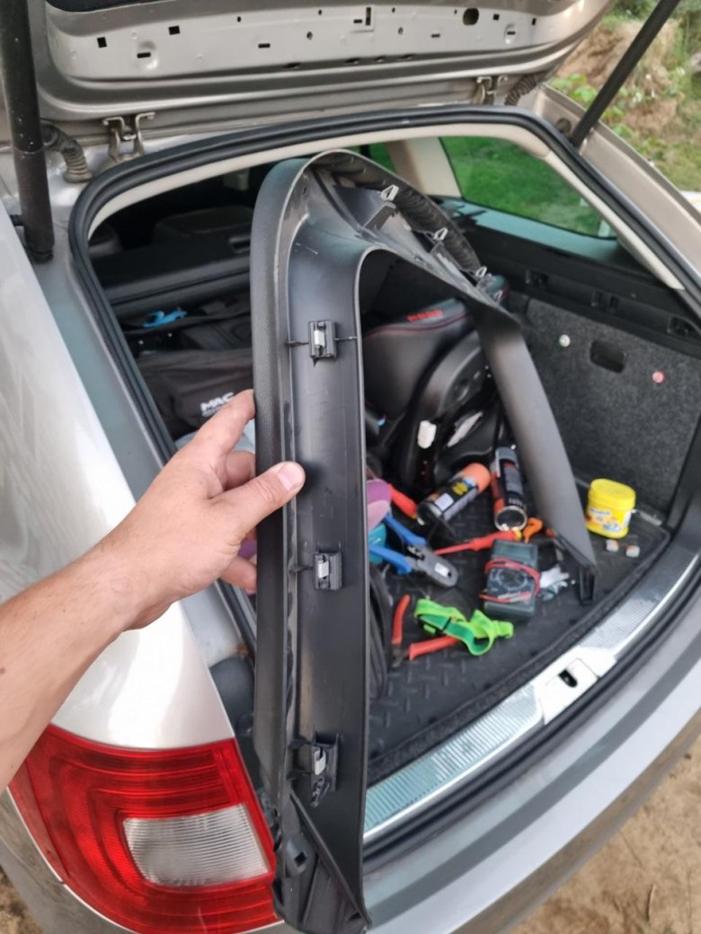 Багажник шкода октавия