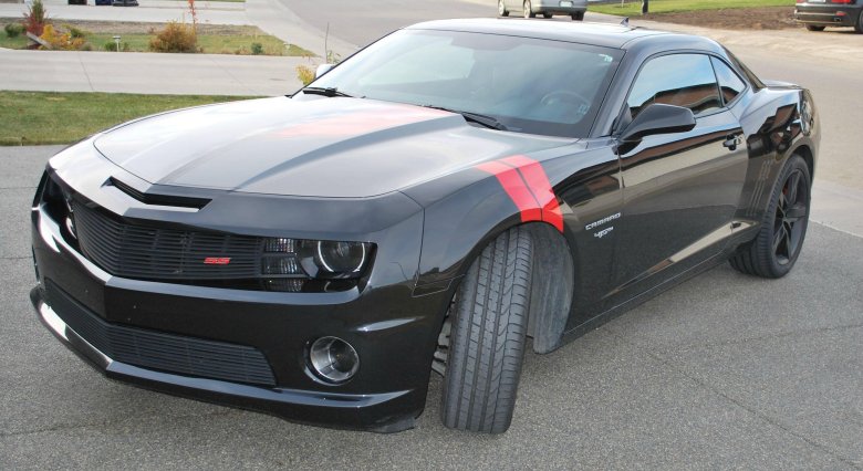 Chevrolet camaro 2010 черный