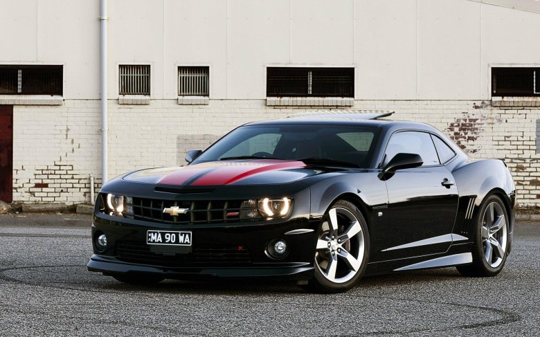 Шевроле камаро черная