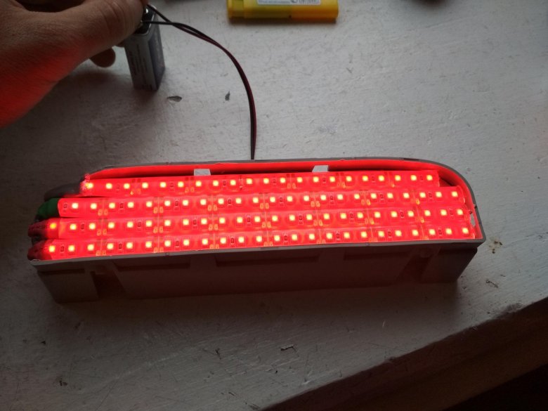 Диодный стоп сигнал berlingo