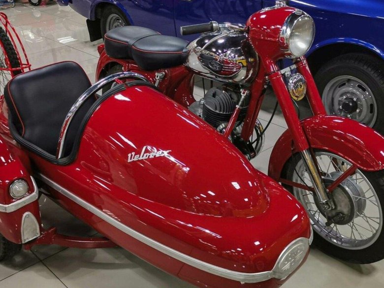 Мотоцикл ява с коляской