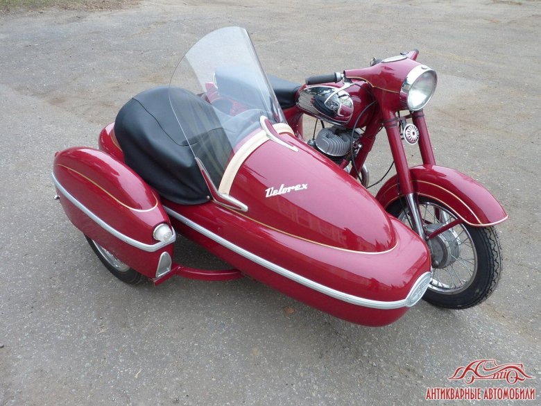 Мотоцикл ява с люлькой