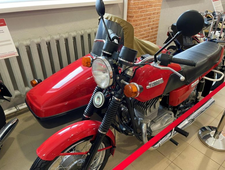 Новый мотоцикл ява