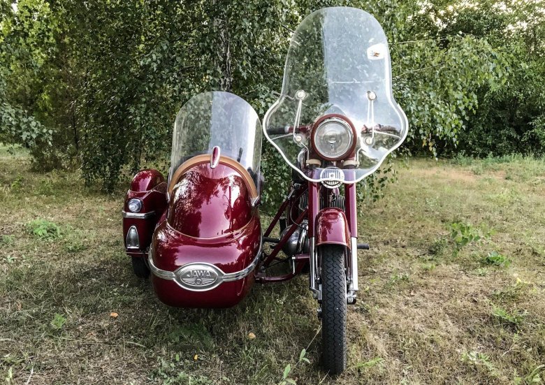 Мотоцикл ява 350 старушка