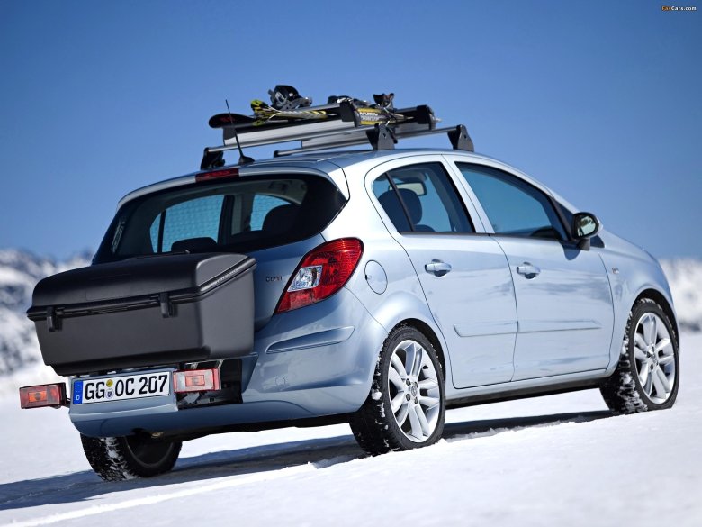 Опель корса багажник