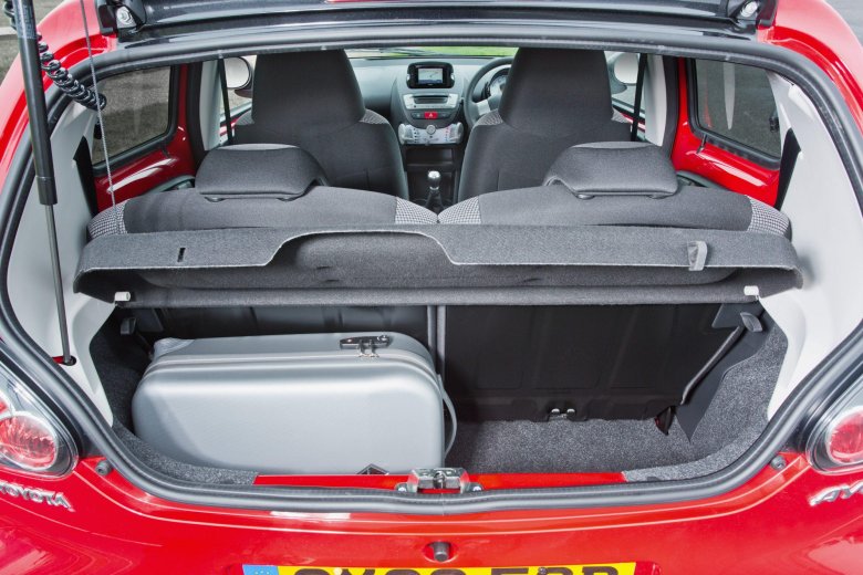 Toyota aygo 2019 багажник