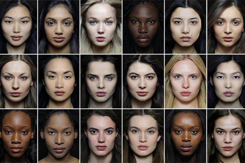 Красивые девушки разных национальностей