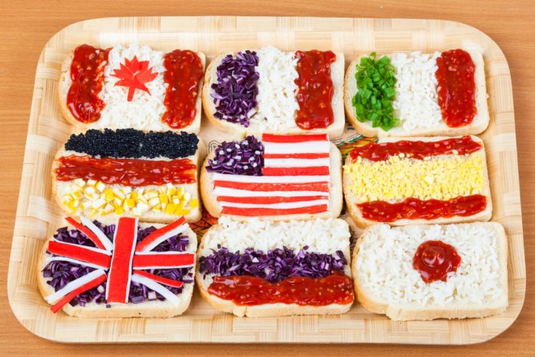 Еда из разных стран