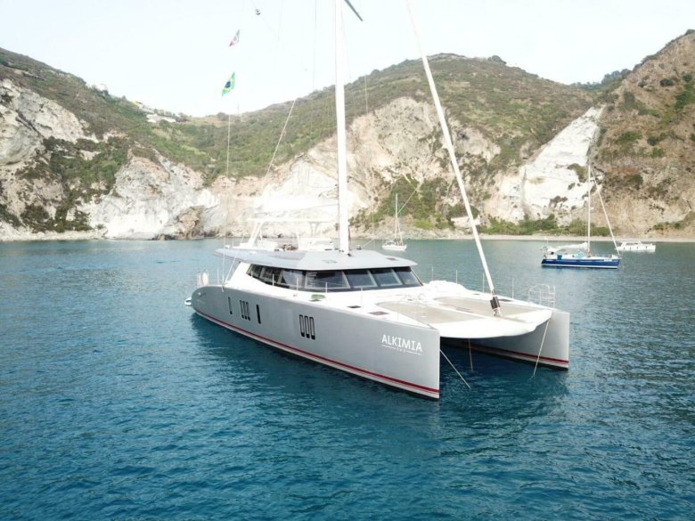 Катамаран fisher 730