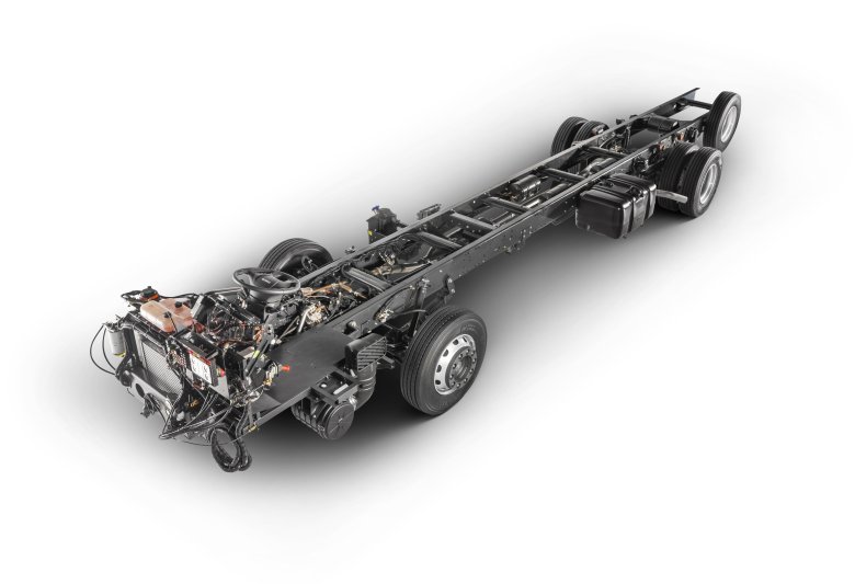 Шасси грузового автомобиля