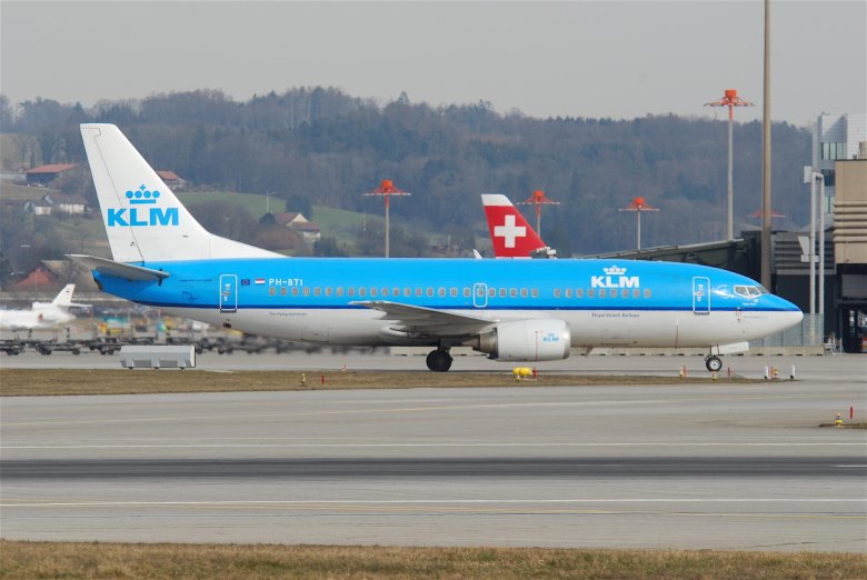 Боинг 737 klm
