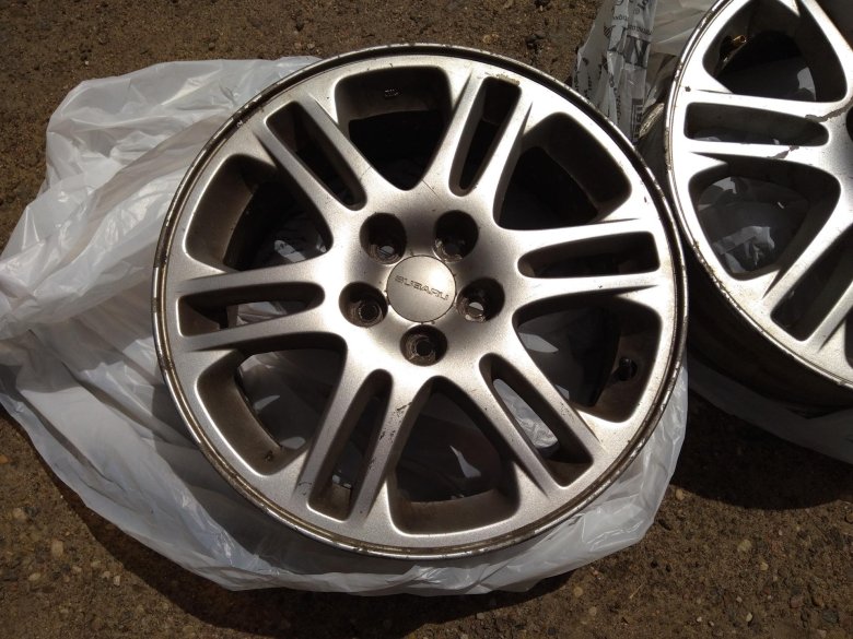 Оригинальные диски subaru forester r16