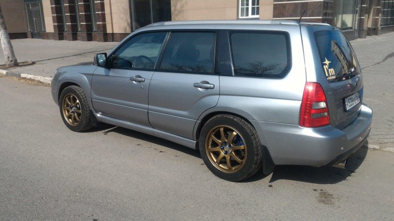 Subaru forester sg5 колеса