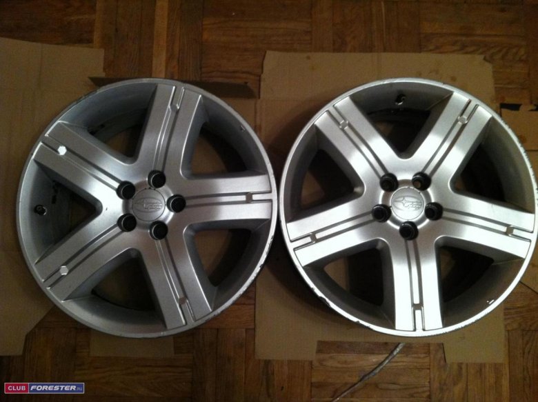 Литые диски субару форестер 17