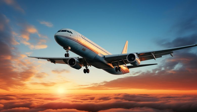 Самолет красивый