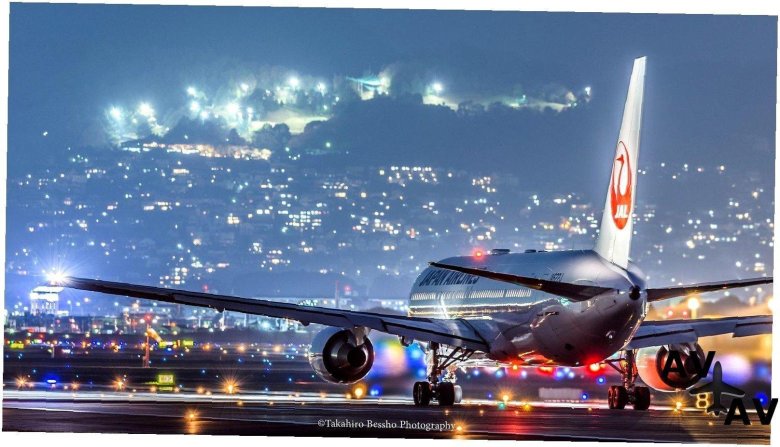 Самолет аэропорт осака