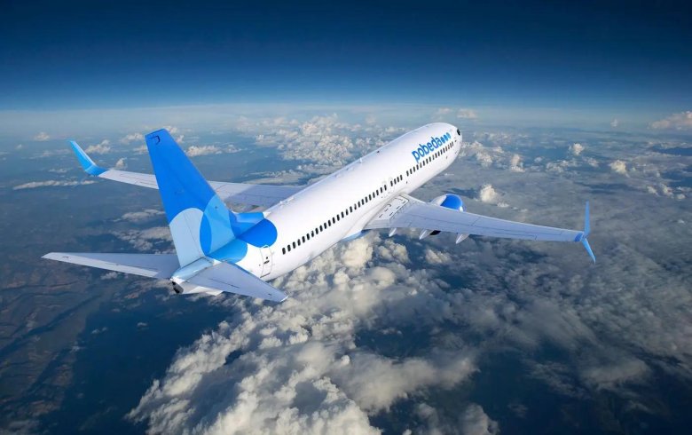 Самолет авиакомпании победа