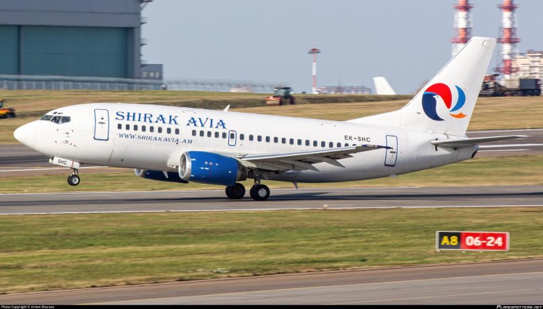 Боинг 737-500 ширак авиа