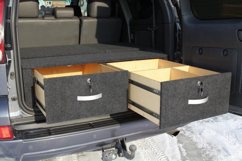 Органайзер в багажник тойота ленд крузер 200