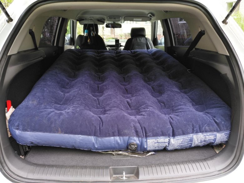 Надувной матрас для автомобиля