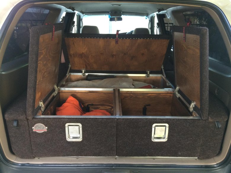 Органайзер спальник toyota сурф 185