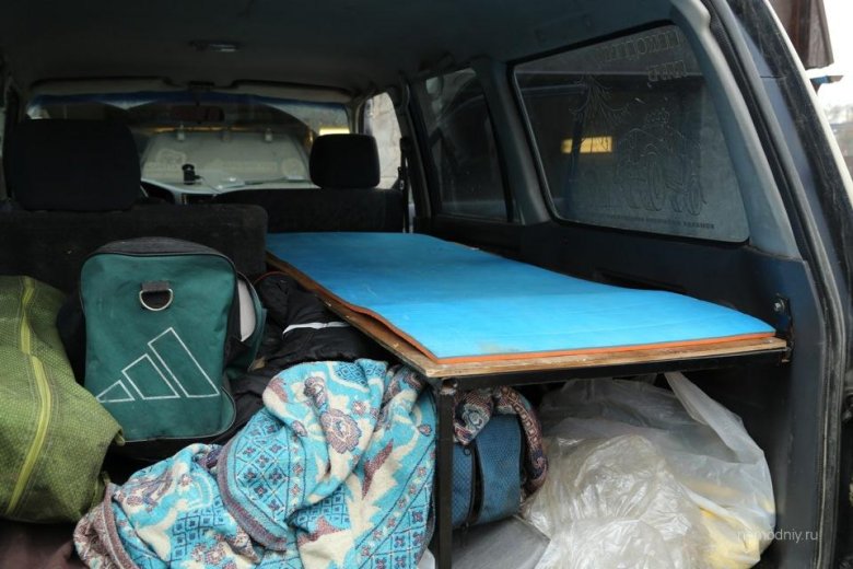 Спальное место в ленд крузер 80