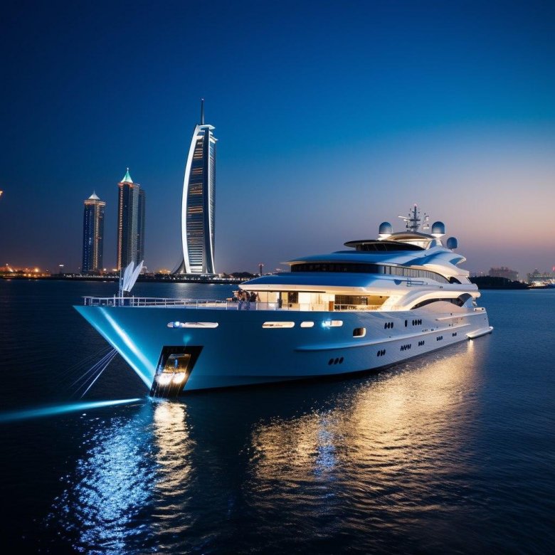 Яхта в дубае