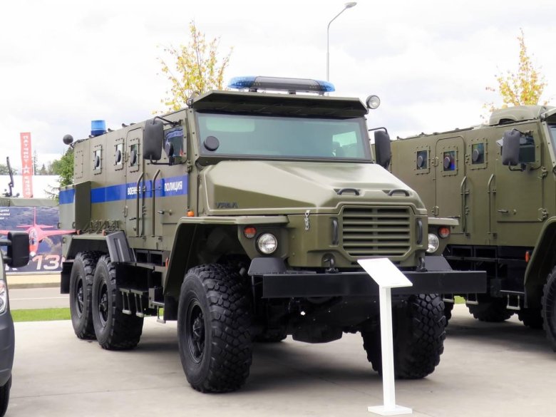 Бронированный урал 4320 федерал
