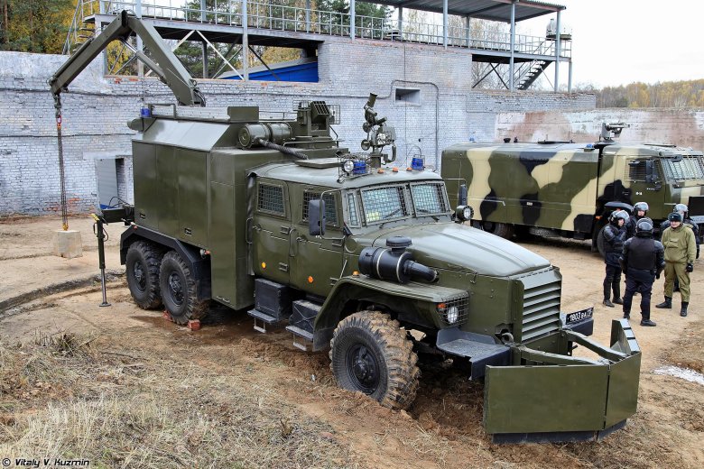 Специальная инженерная машина «торнадо» на шасси урал-4320