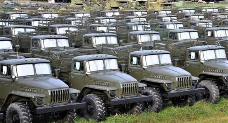 Урал 4320 с консервации