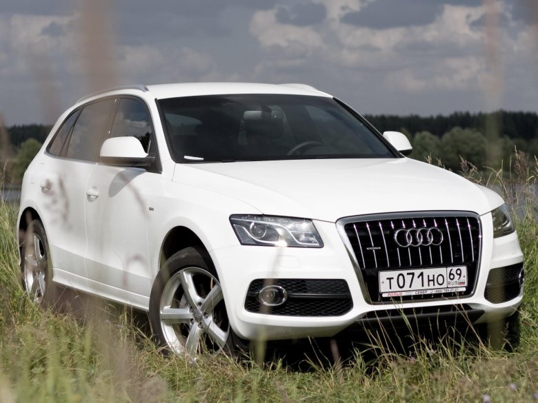 Audi q5 белая