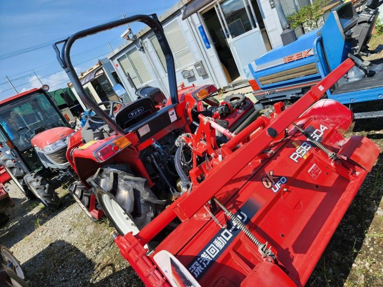 Трактор японский минитрактор мицубиси