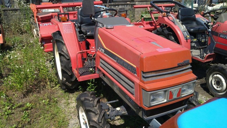 Минитрактор японский yanmar f215