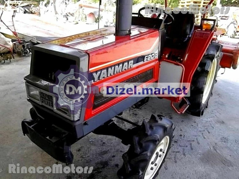 Японский минитрактор yanmar f20