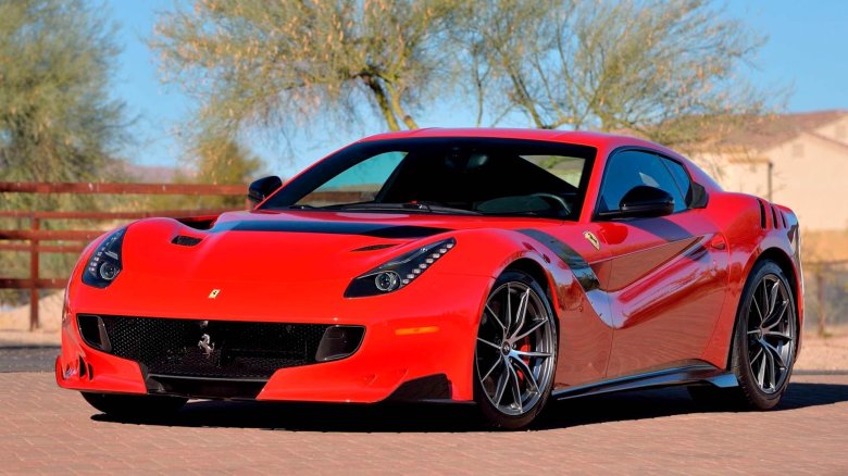 Ferrari f12 berlinetta blue