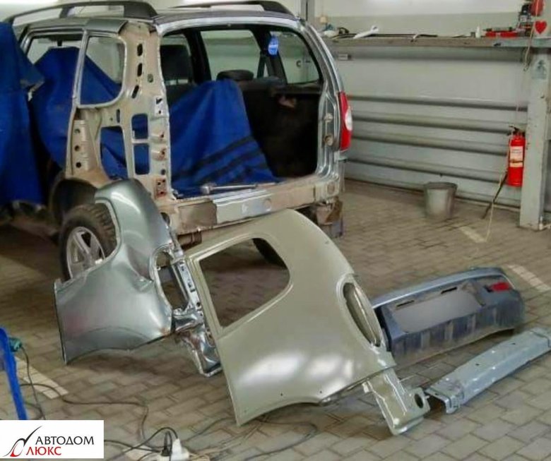 Кузовные детали нива шевроле