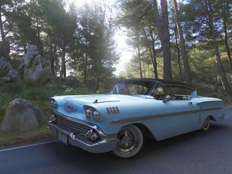 Chevrolet impala 1958 coupe