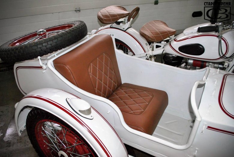 Отреставрированный мотоцикл урал