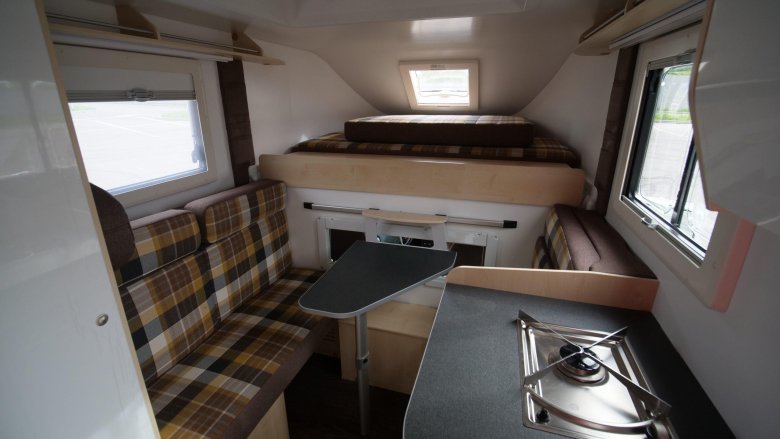 Автодом внутри