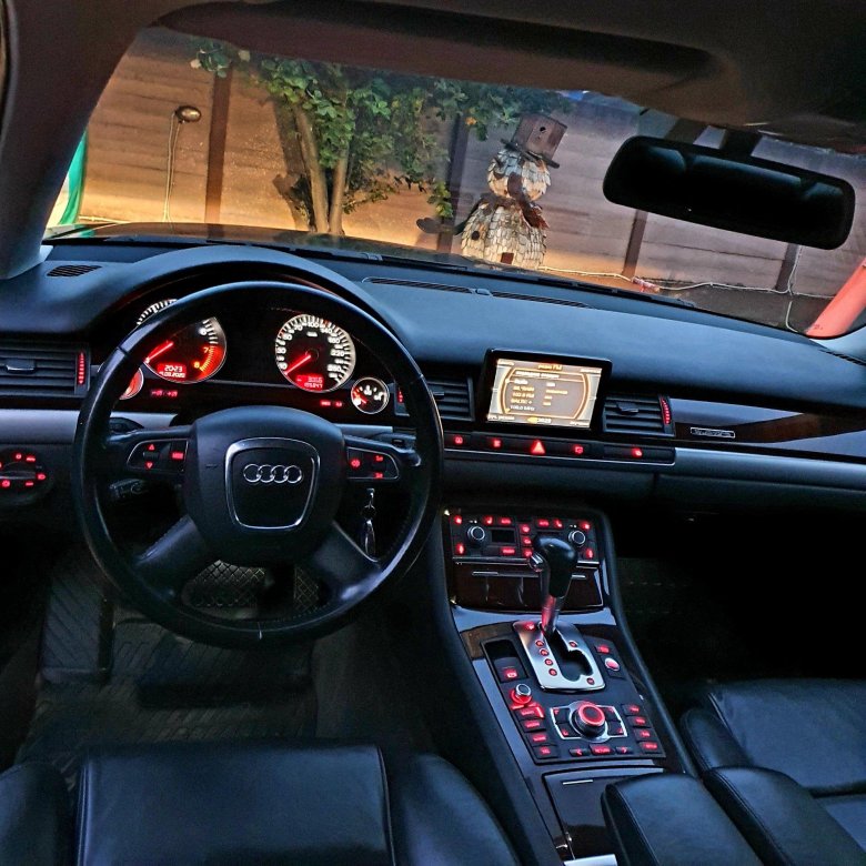 Audi a8 салон