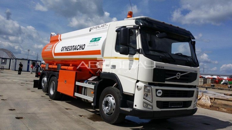 Volvo fm 6х6 топливозаправщик