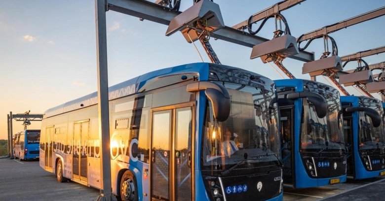 Парк электробусов москва