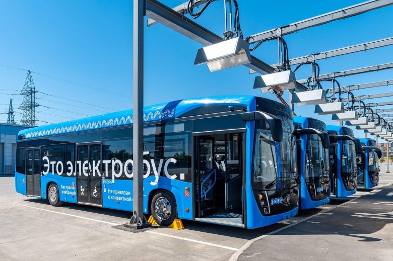 Камаз электробус красная пахра