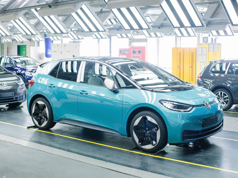 Электрокар фольксваген id3