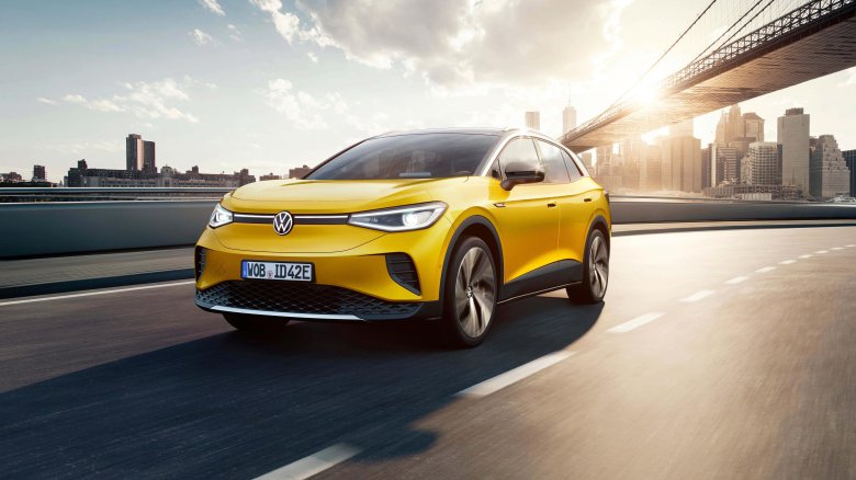 Электрокар фольксваген id4