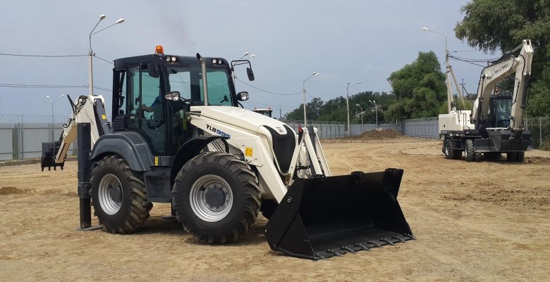 Экскаватор-погрузчик terex tlb 935