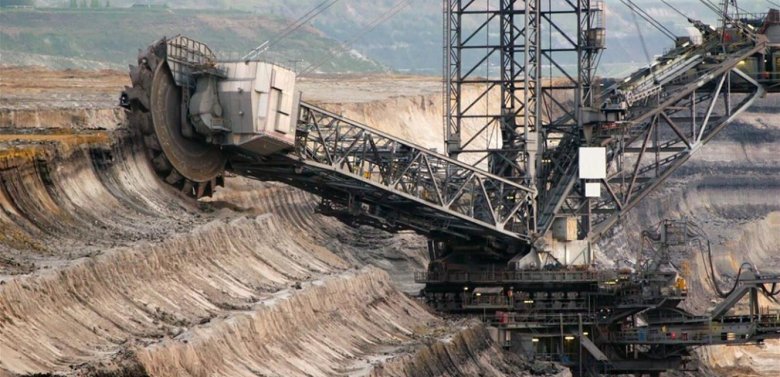 Экскаватор для добычи угля