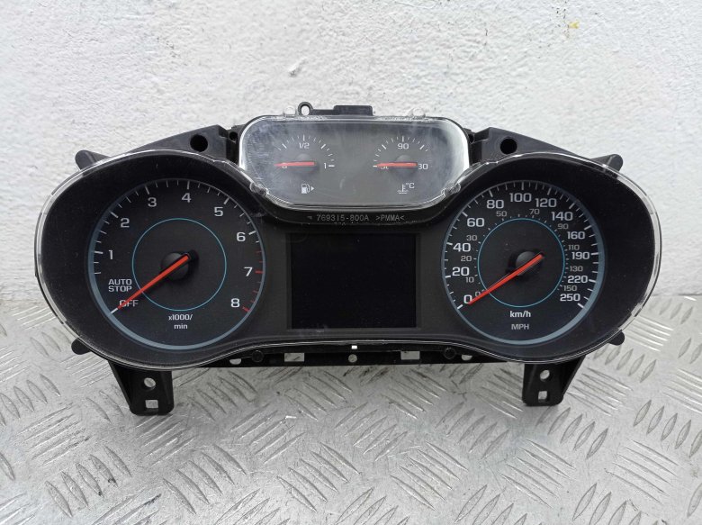 Шевроле круз 2015 приборная панель