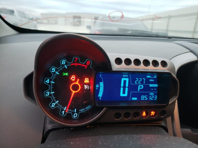 Chevrolet aveo приборная панель