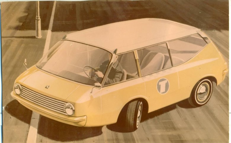 Перспективное такси вниитэ-пт 1964